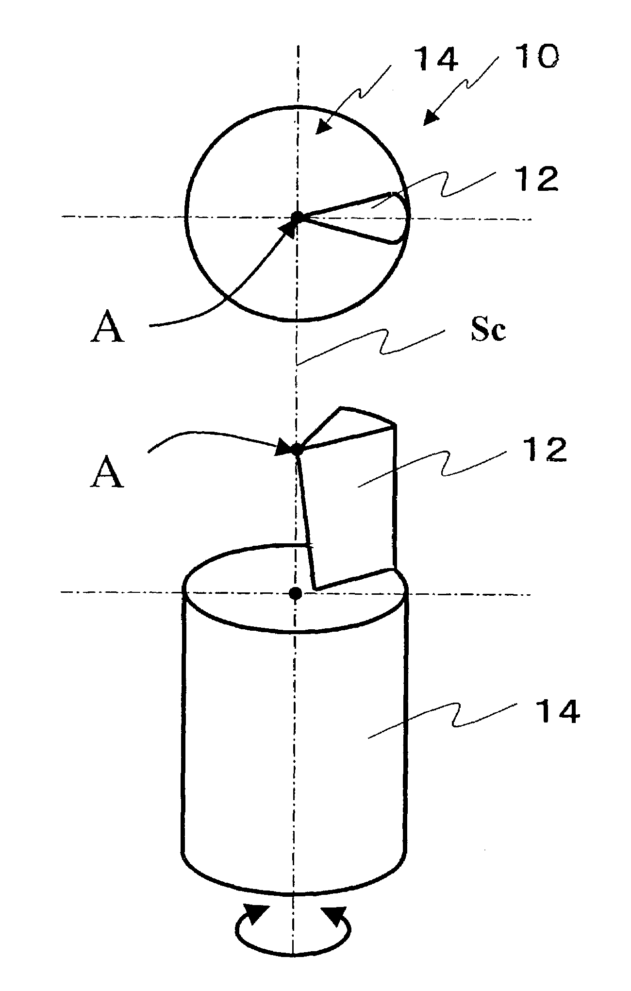 Cutting tool and cutting method using the cutting tool