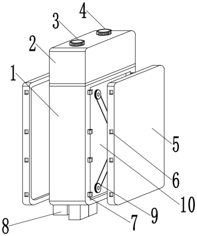 An anti-sedimentation device for ink based on inkjet stability of printer