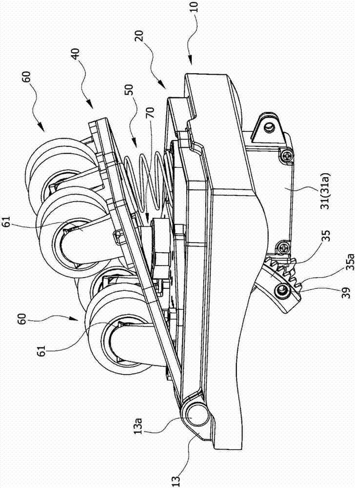 Ceramic lifting device for heat treatment machine