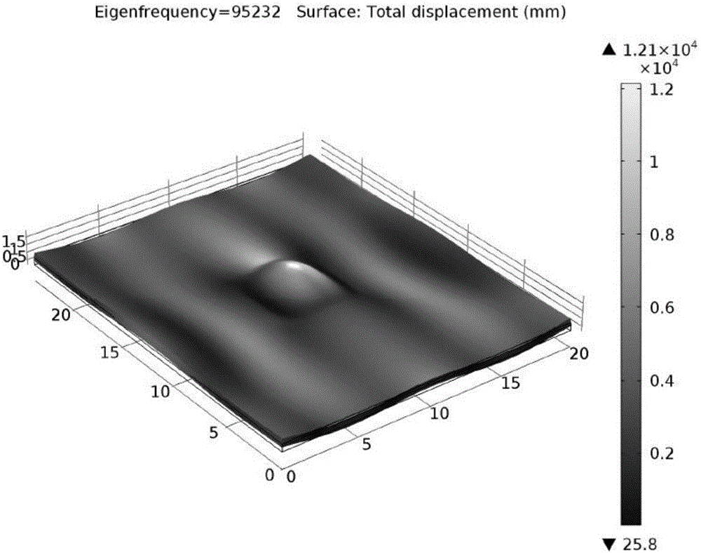 Test specimen and method applicable to testing material constants of film by aid of ultrasonic resonance spectrum processes