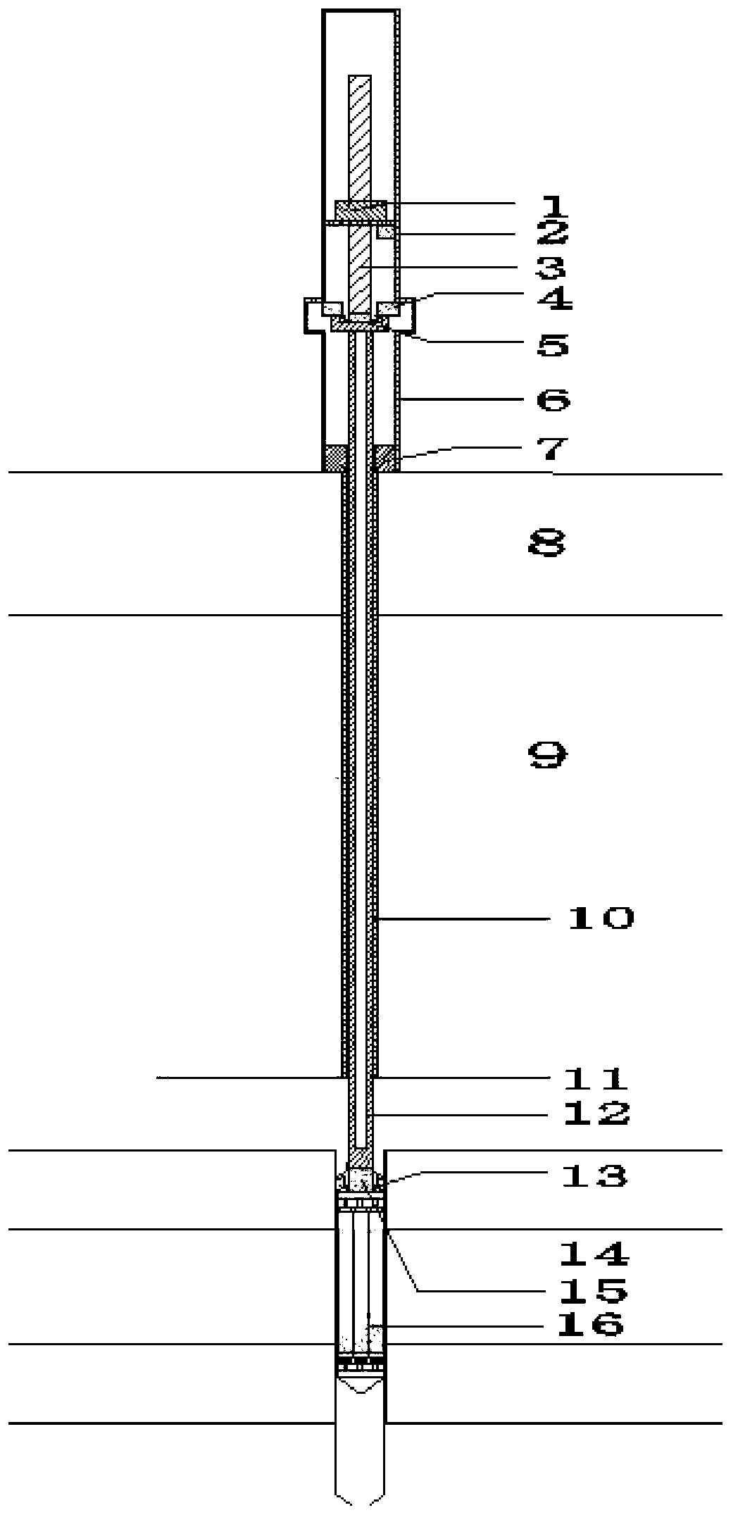 Safety rod driving system of liquid heavy metal cooling reactor