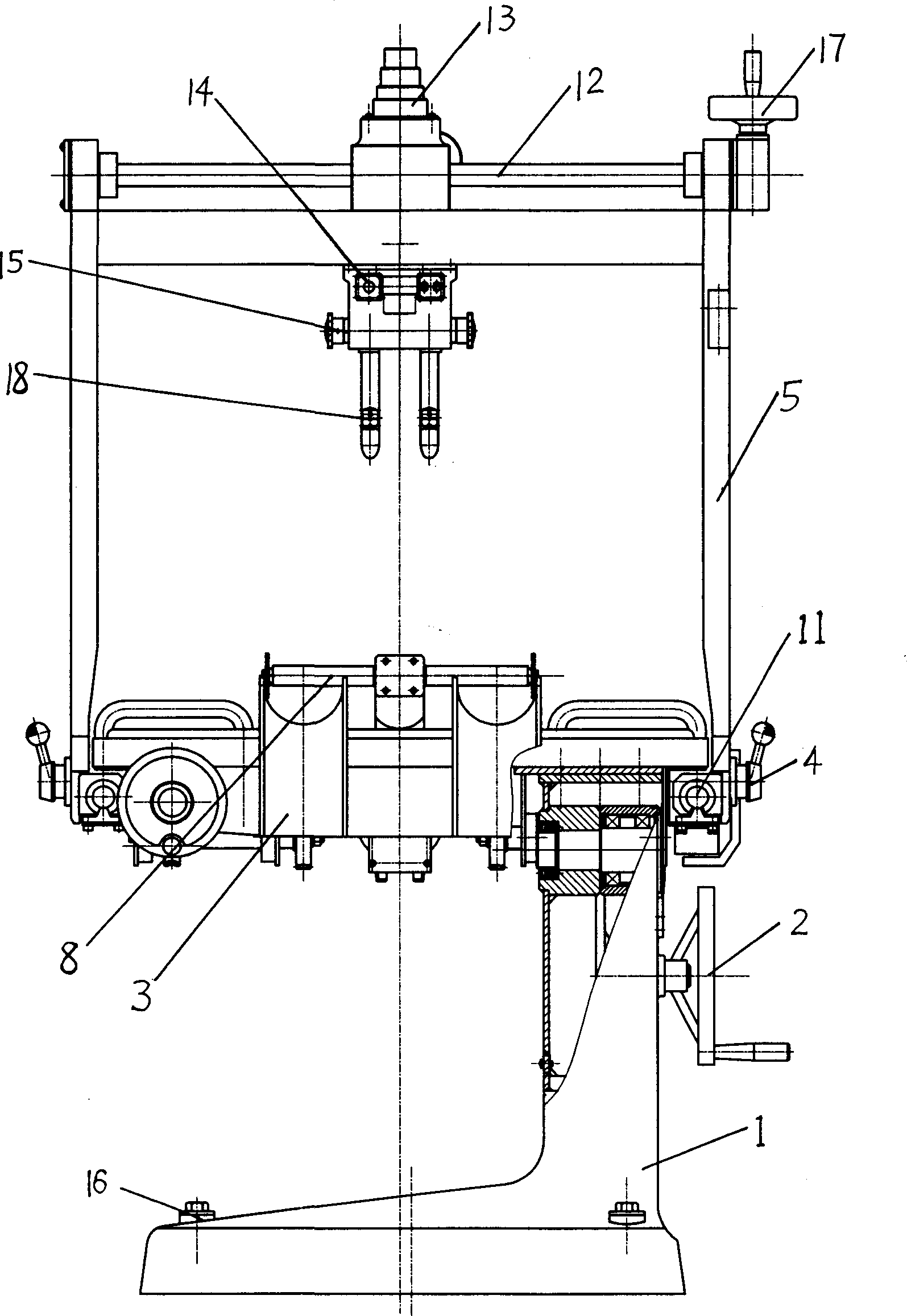 Vertebral column restoration bed