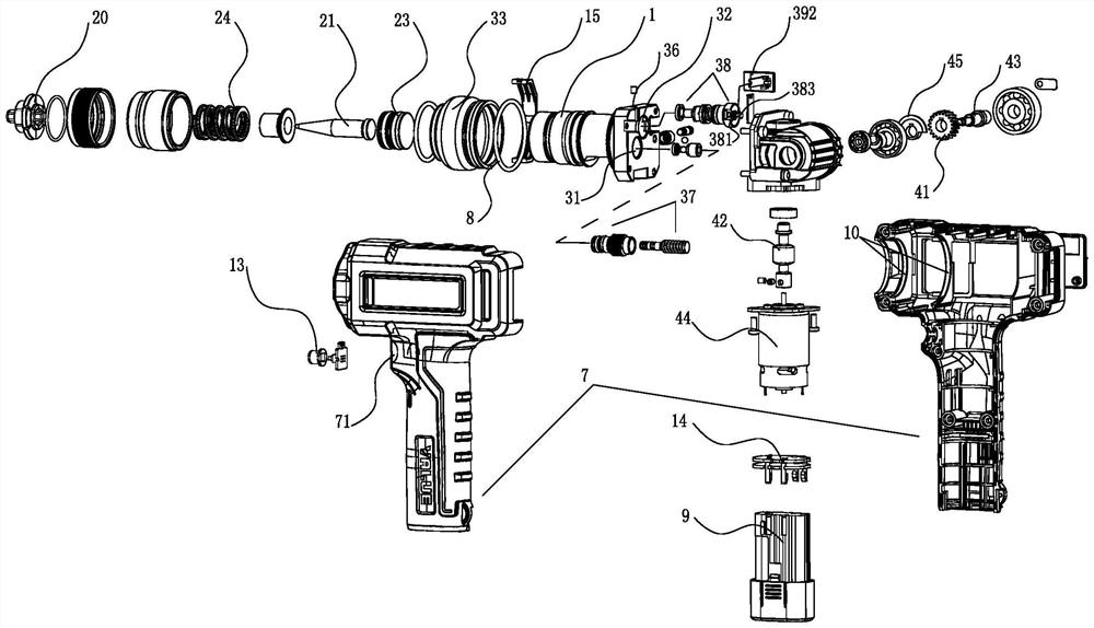 Multifunctional electric hydraulic pipe fitting machining tool