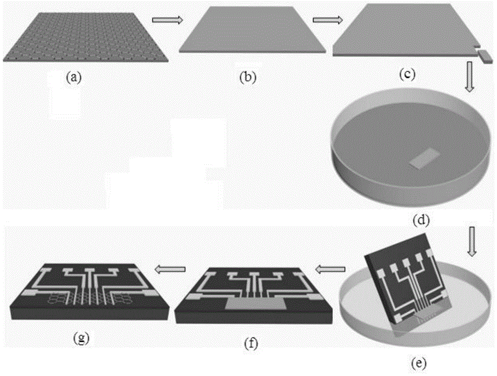 Preparation method of graphene field-effect transistor biosensor