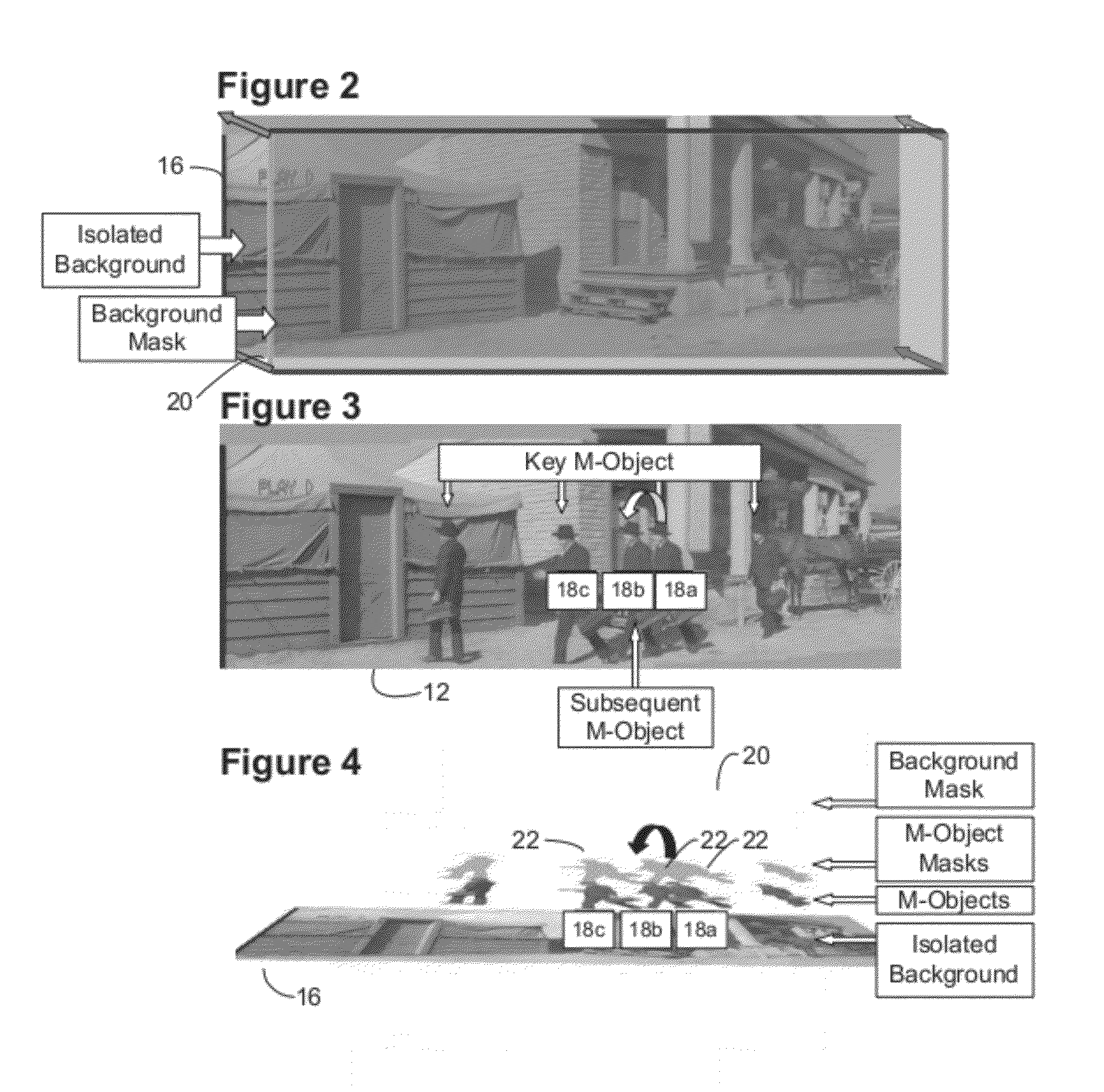 Minimal artifact image sequence depth enhancement system and method