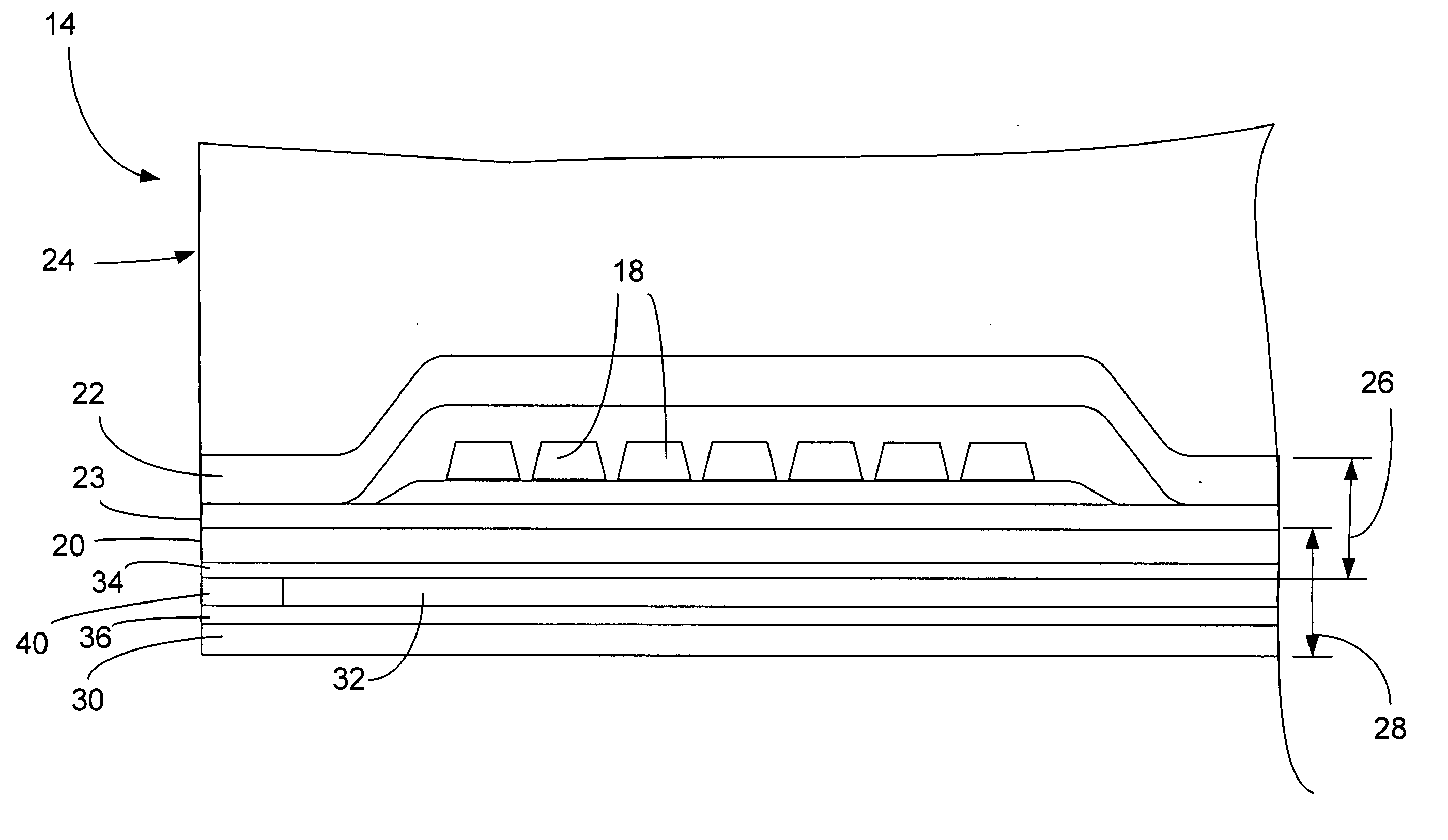 P1 write pole with shoulder formation and method of fabrication