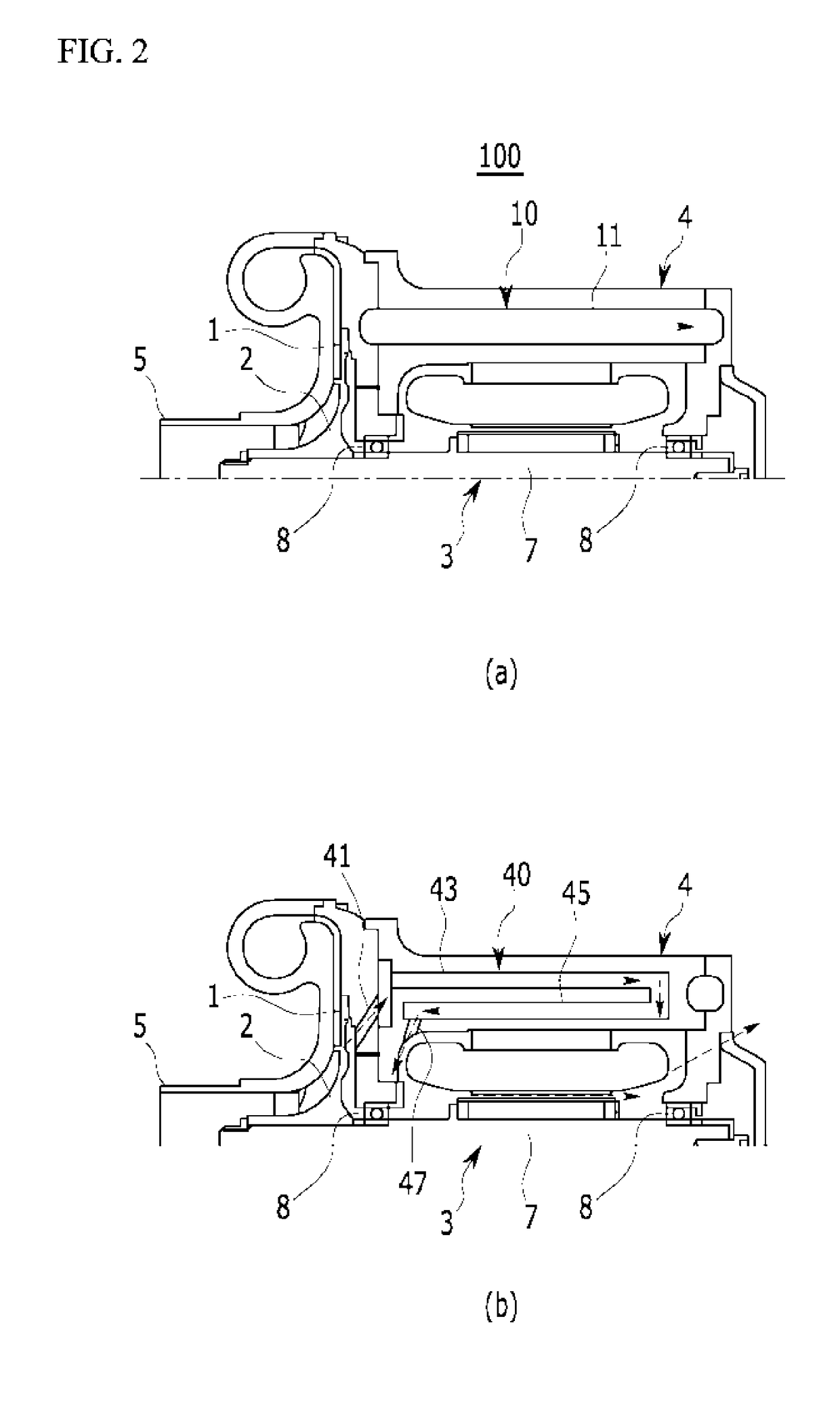 Cooling unit of air compressor for fuel cell vehicle
