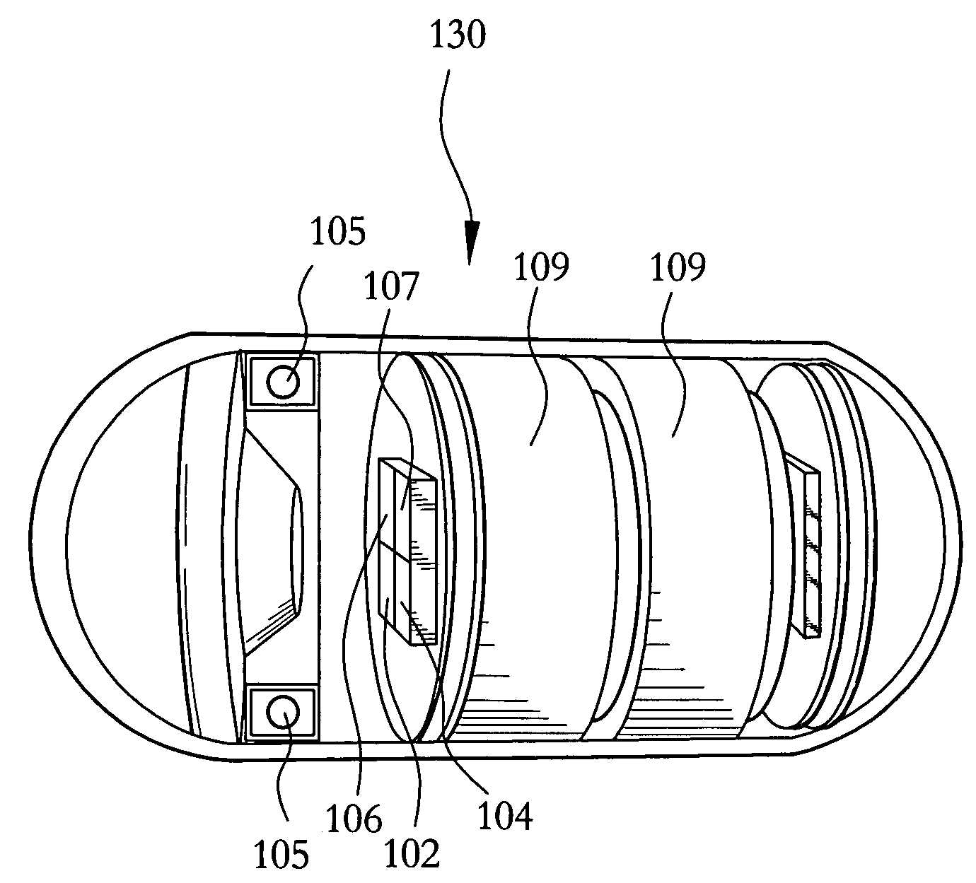 Control method for capsule endoscope with memory storage device