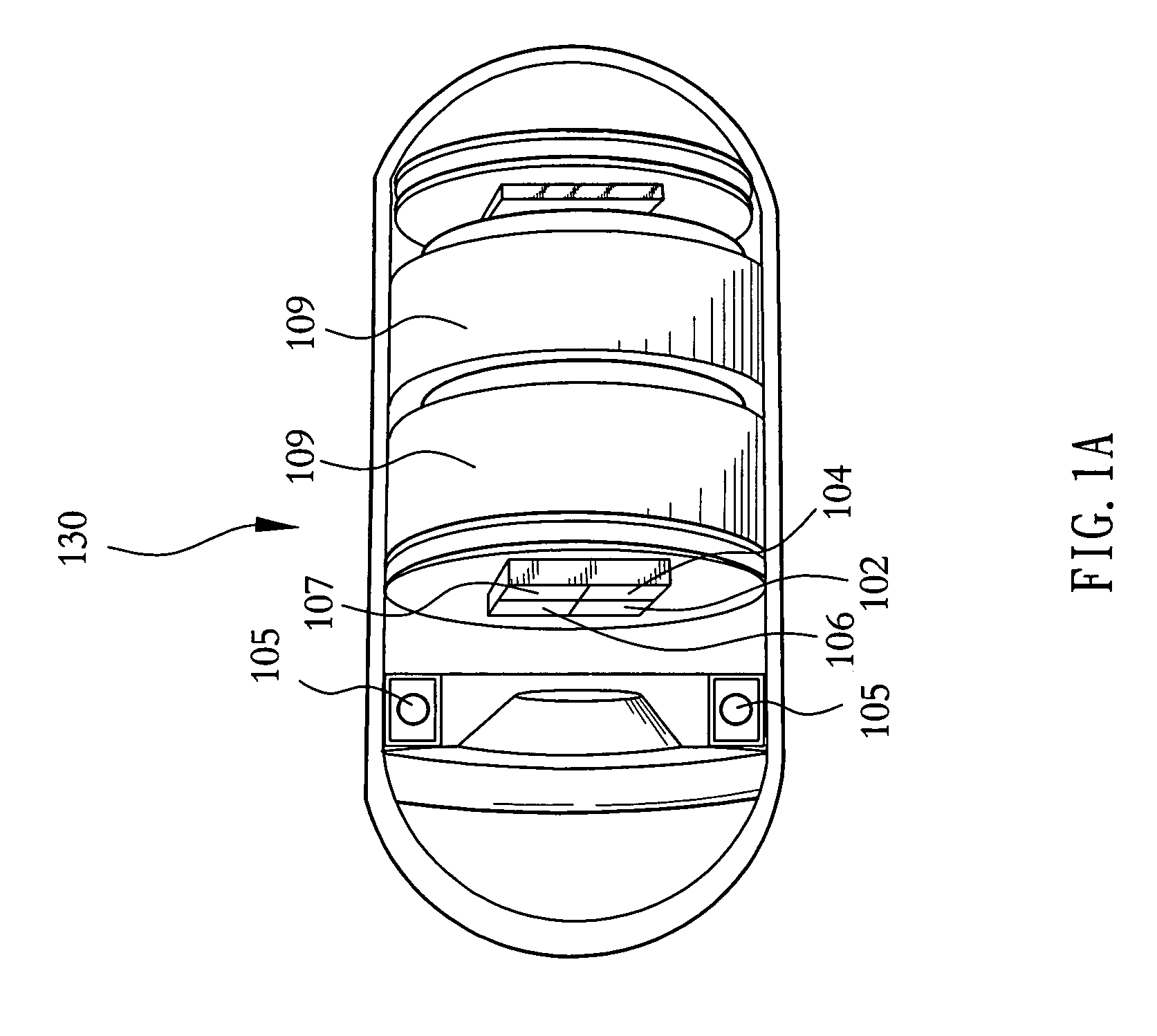 Control method for capsule endoscope with memory storage device