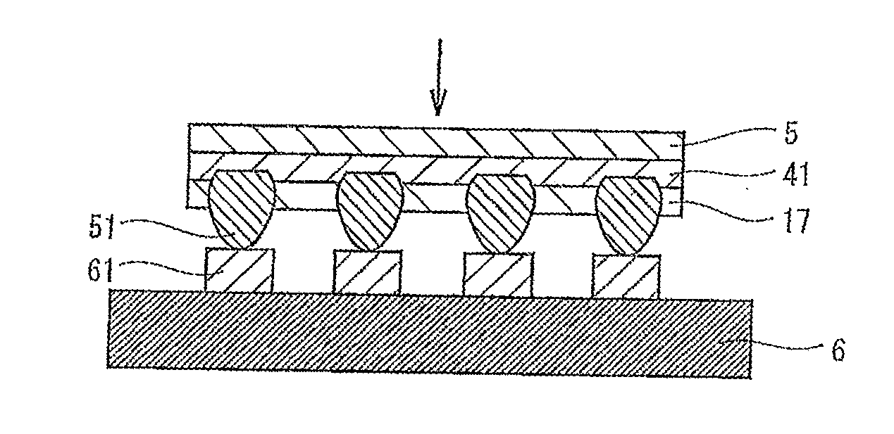 Method of manufacturing semiconductor device having a bumped wafer and protective layer