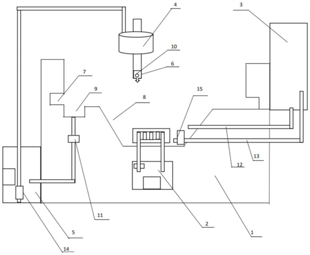 Electronic material cutting cold processing fixing-condensate and device