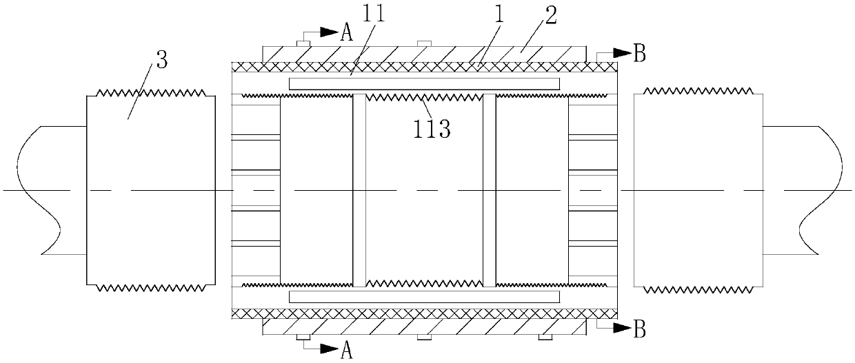 Stainless steel sealing tube joint