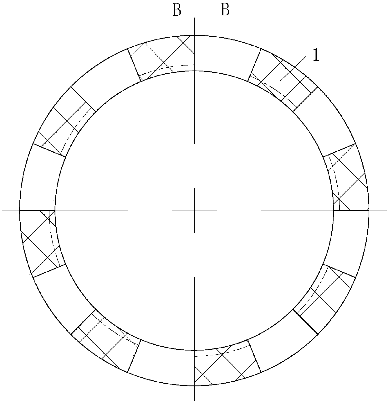 Stainless steel sealing tube joint