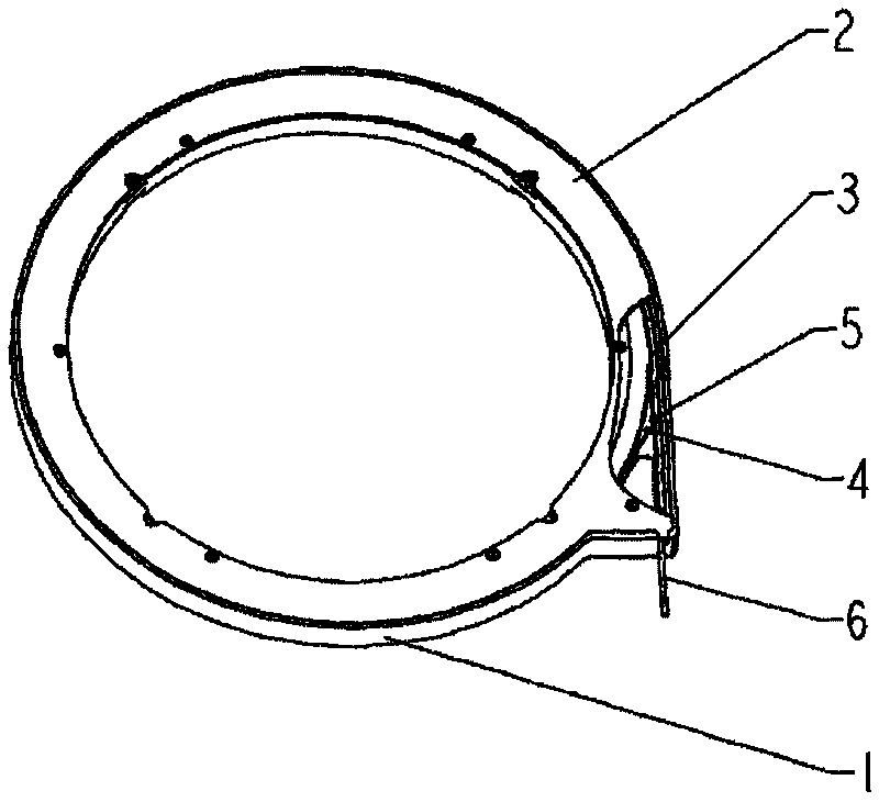 Sensing ring of all-fiber electronic current transformer