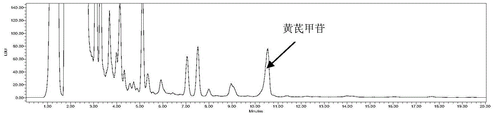 A method of measuring the content of astragaloside in heart-tonifying pulse-restoring granules