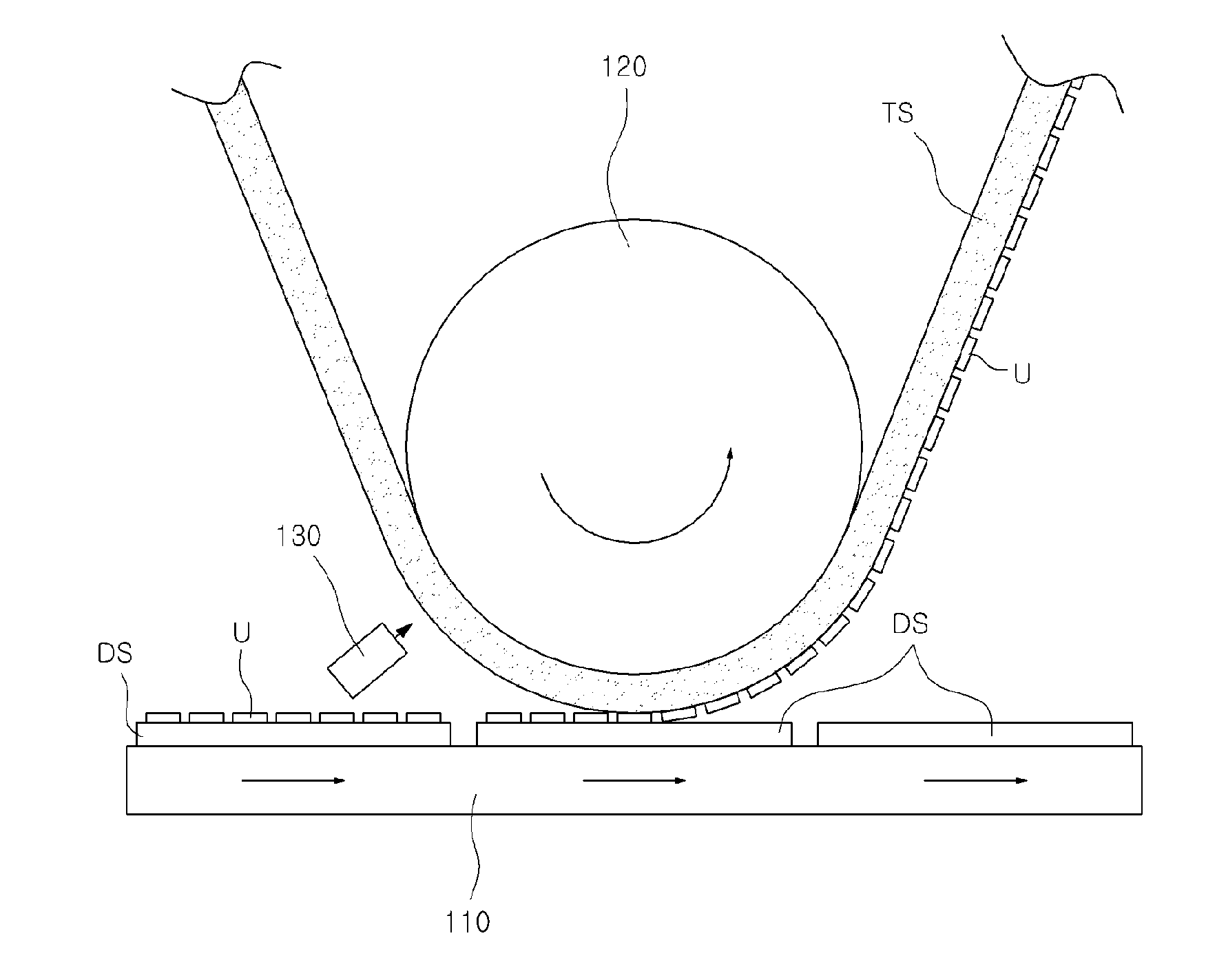 Apparatus for manufacturing a hierarchical structure
