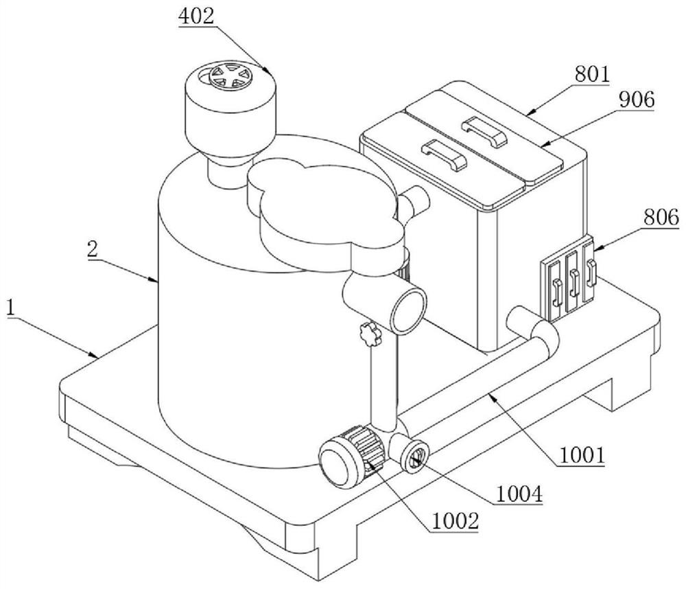 Sewage resourceful treatment and adsorption device