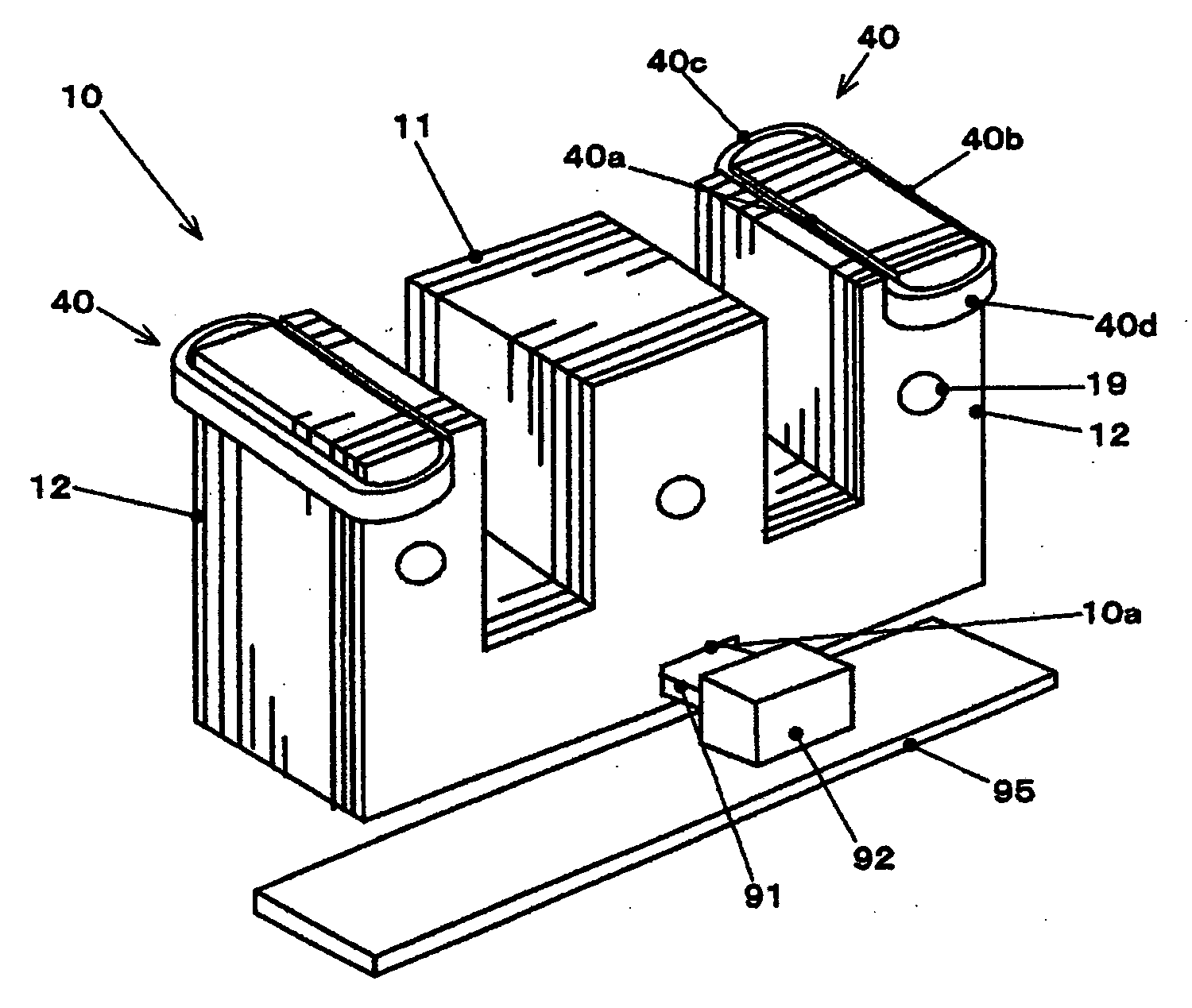 Electromagnet device and electromagnetic contactor