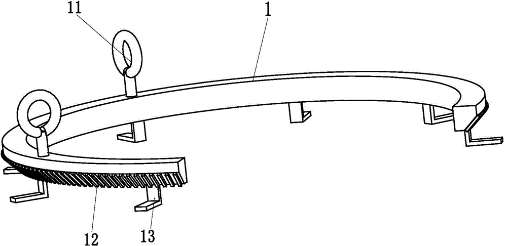 Rotating device for binding system