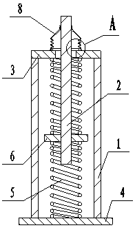 Connection device for floating bodies on water