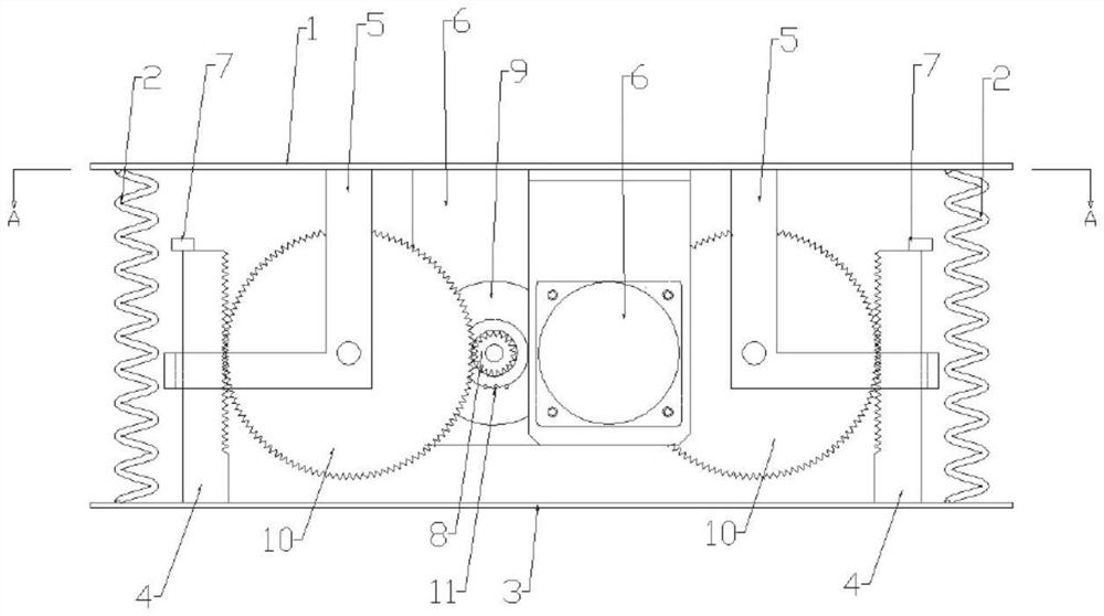 Wave energy conversion device with oscillating floating plate for ships and manufacturing method thereof