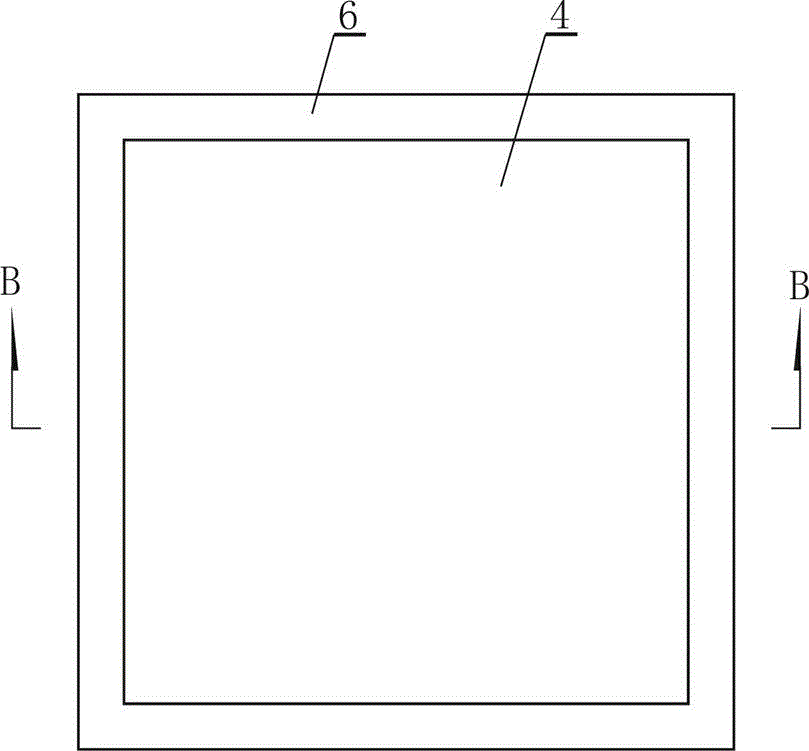 Plugging method and plugging device for high sub-level open draw shaft mouth