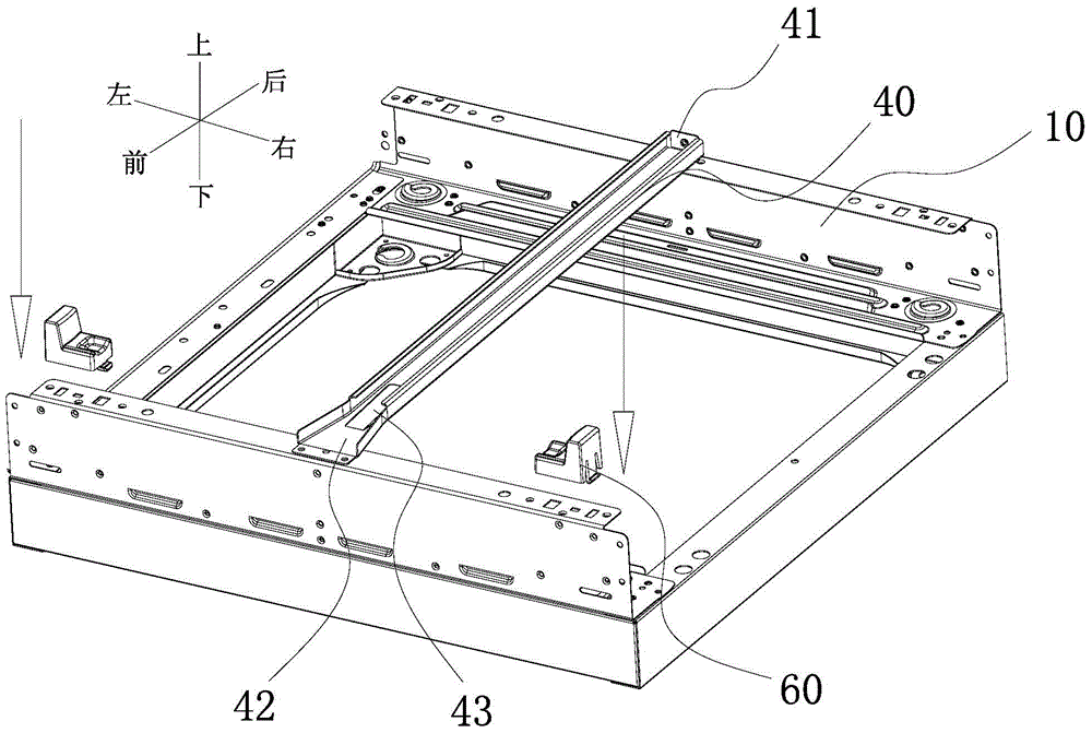 Drawer assembly and oven with drawer assembly