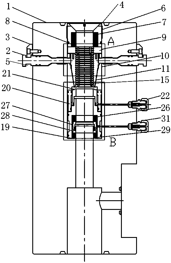 Coiled tubing speed tubular column suspending and sealing device