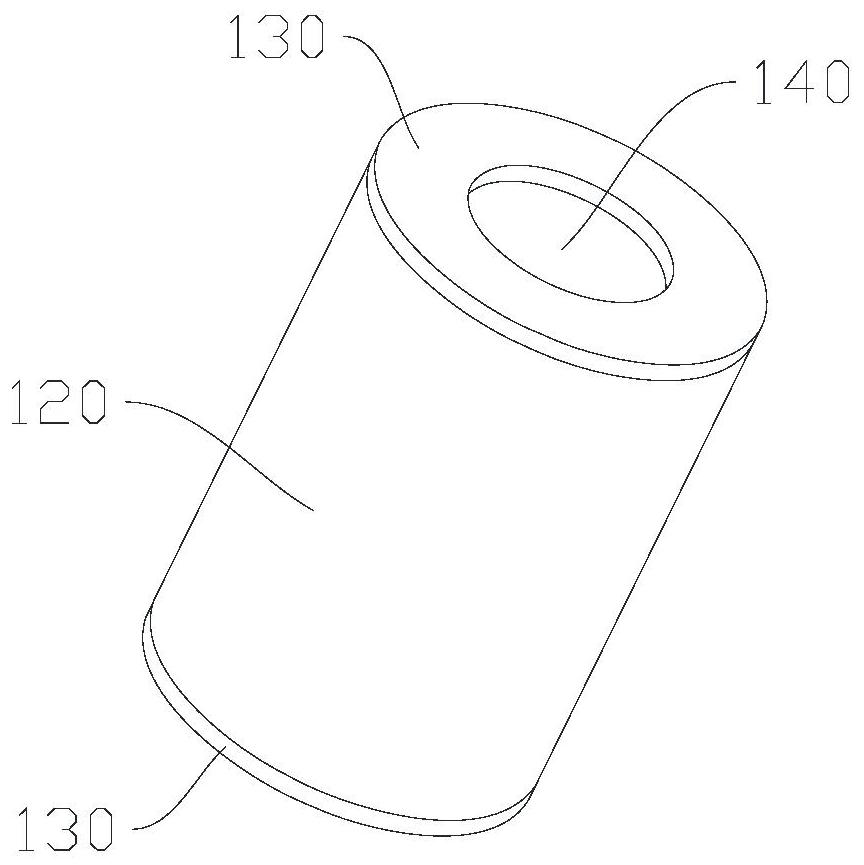 Ceramic atomizing core structure and preparation method thereof