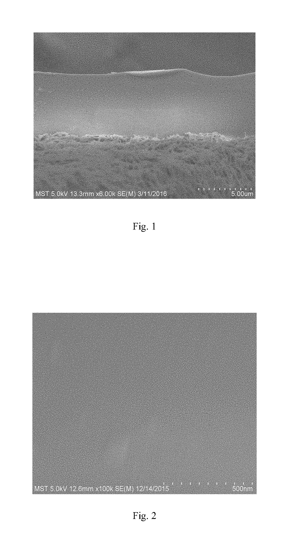 A preparation method for triptyl polymer separation membrane