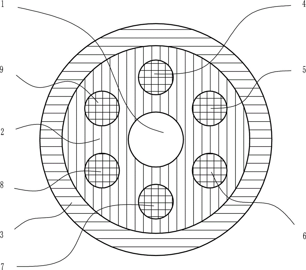 A high-strength copper-clad steel wire