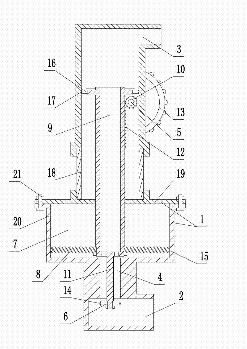 Water-saving antifreezing device