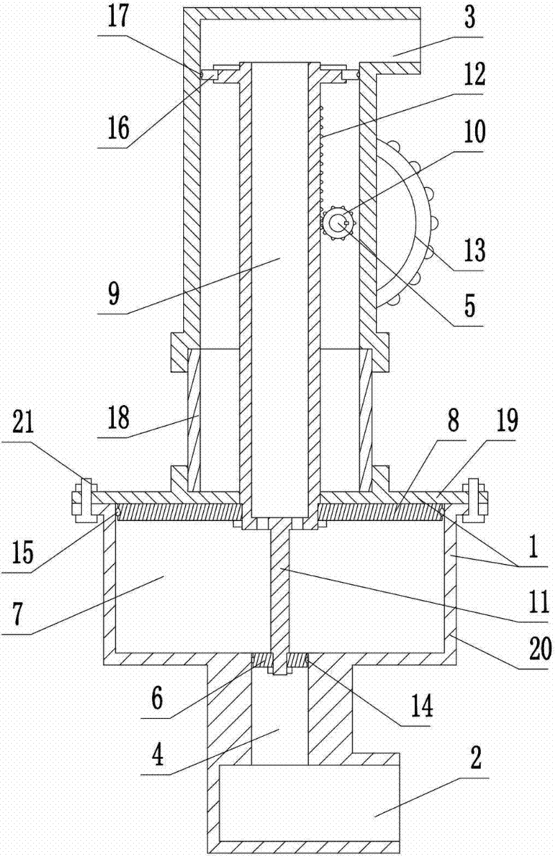 Water-saving antifreezing device