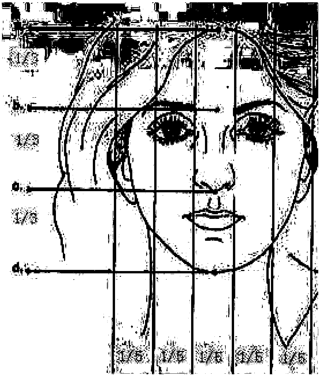 Virtual face contour adjustment method