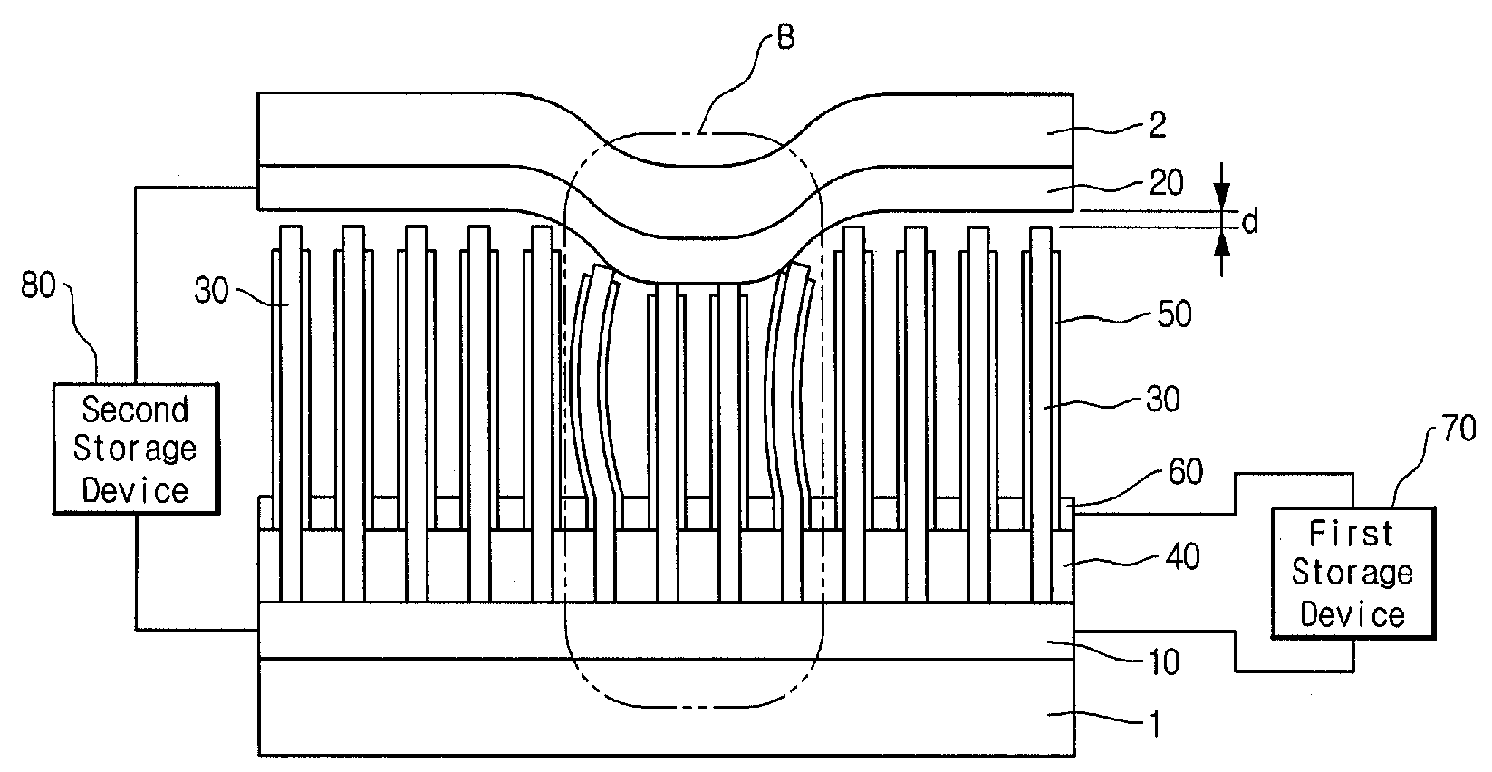Apparatus for generating electrical energy and method for manufacturing the same
