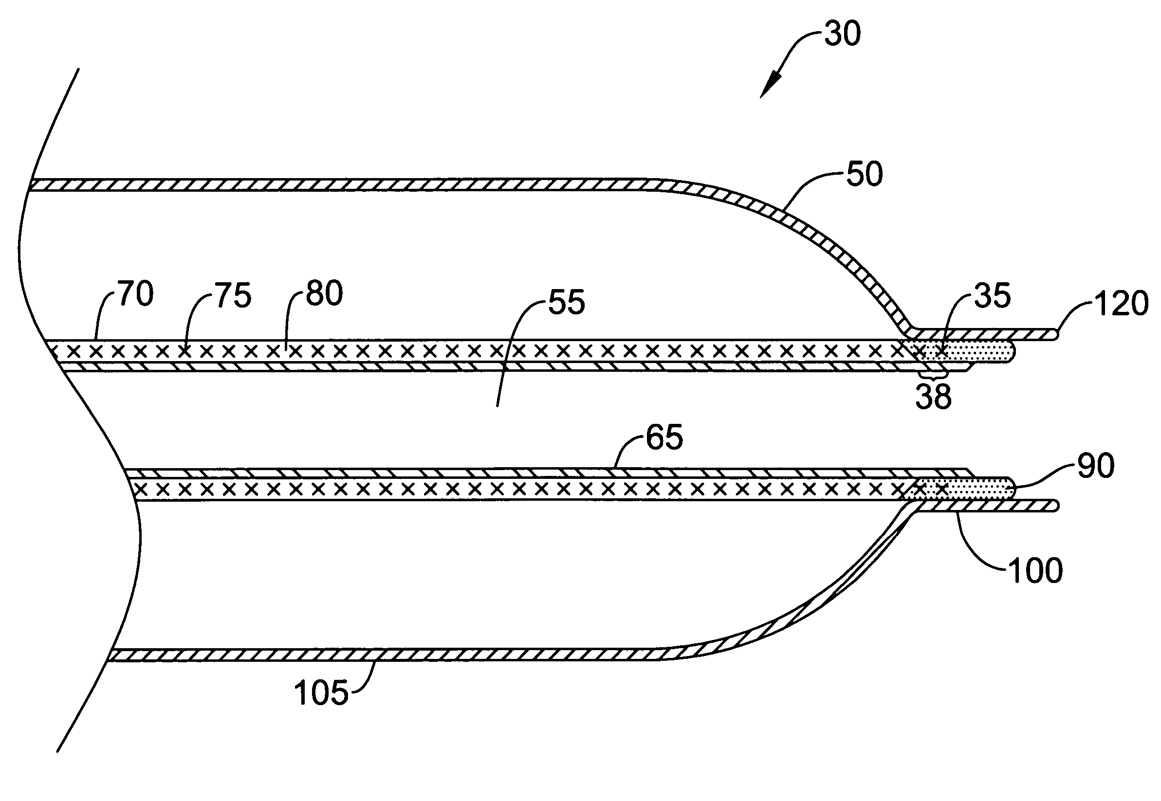 Catheter having an ultra soft tip and methods for making the same