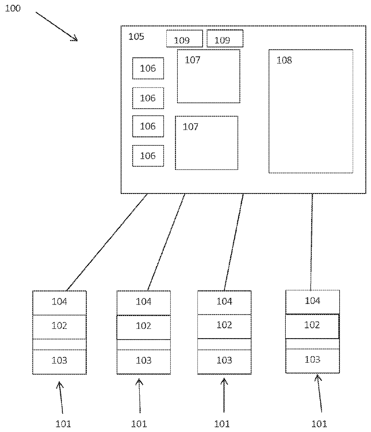 System for analysing genomic data comprising a plurality of application nodes and a knowledge database