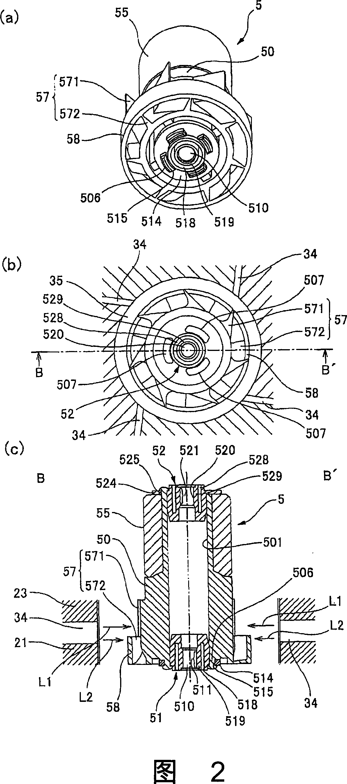 Hydraulic power generating device and manufacturing method therefor