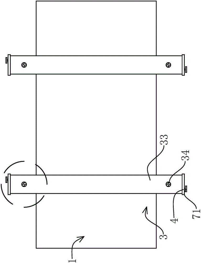 Safety restraint strap locking structure for psychiatry department