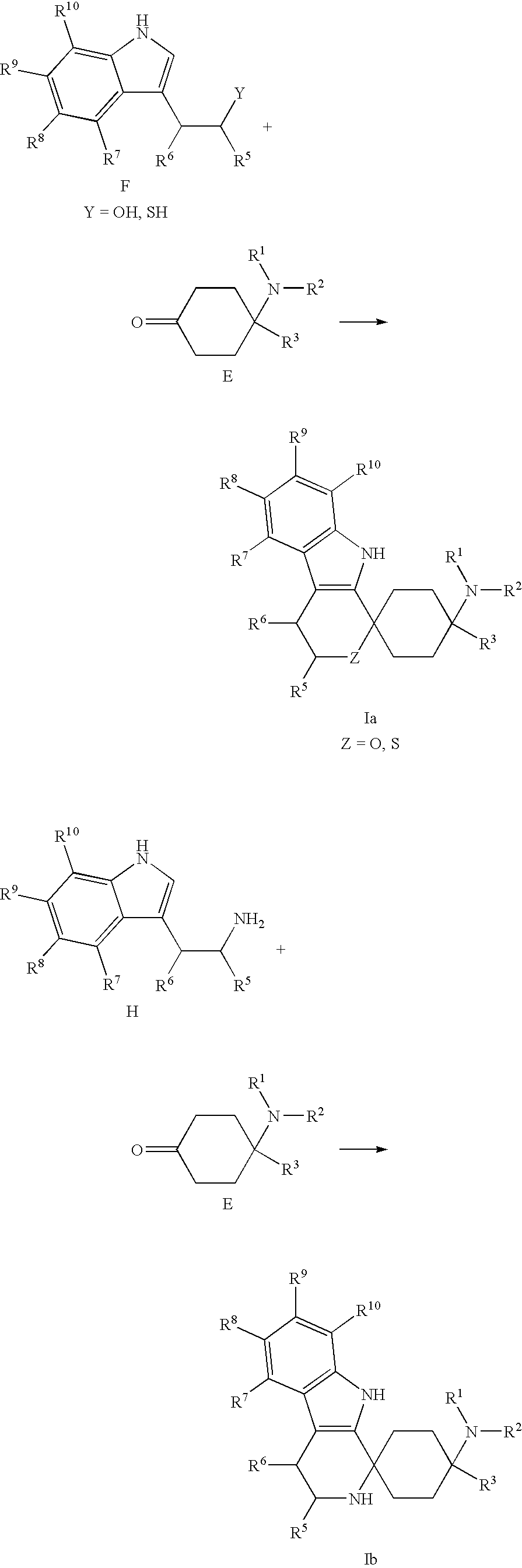 Spirocyclic Cyclohexane Compounds