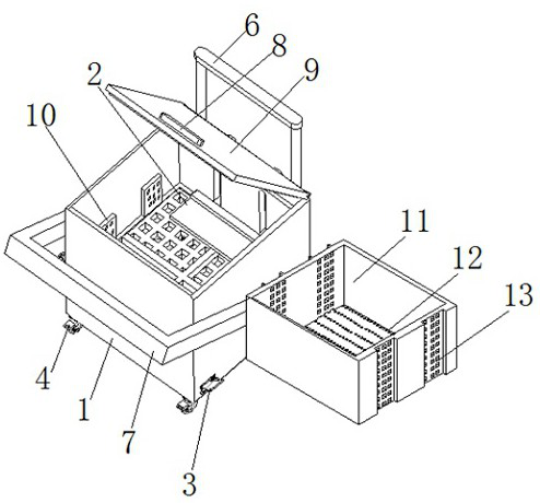 A refrigerator for cold chain transportation