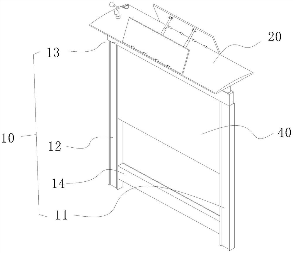 Intelligent culture propaganda device based on real-time data feedback and propaganda system thereof