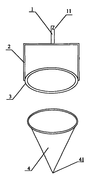 Gallium doping method of Czochralski silicon monocrystalline and doping device thereof