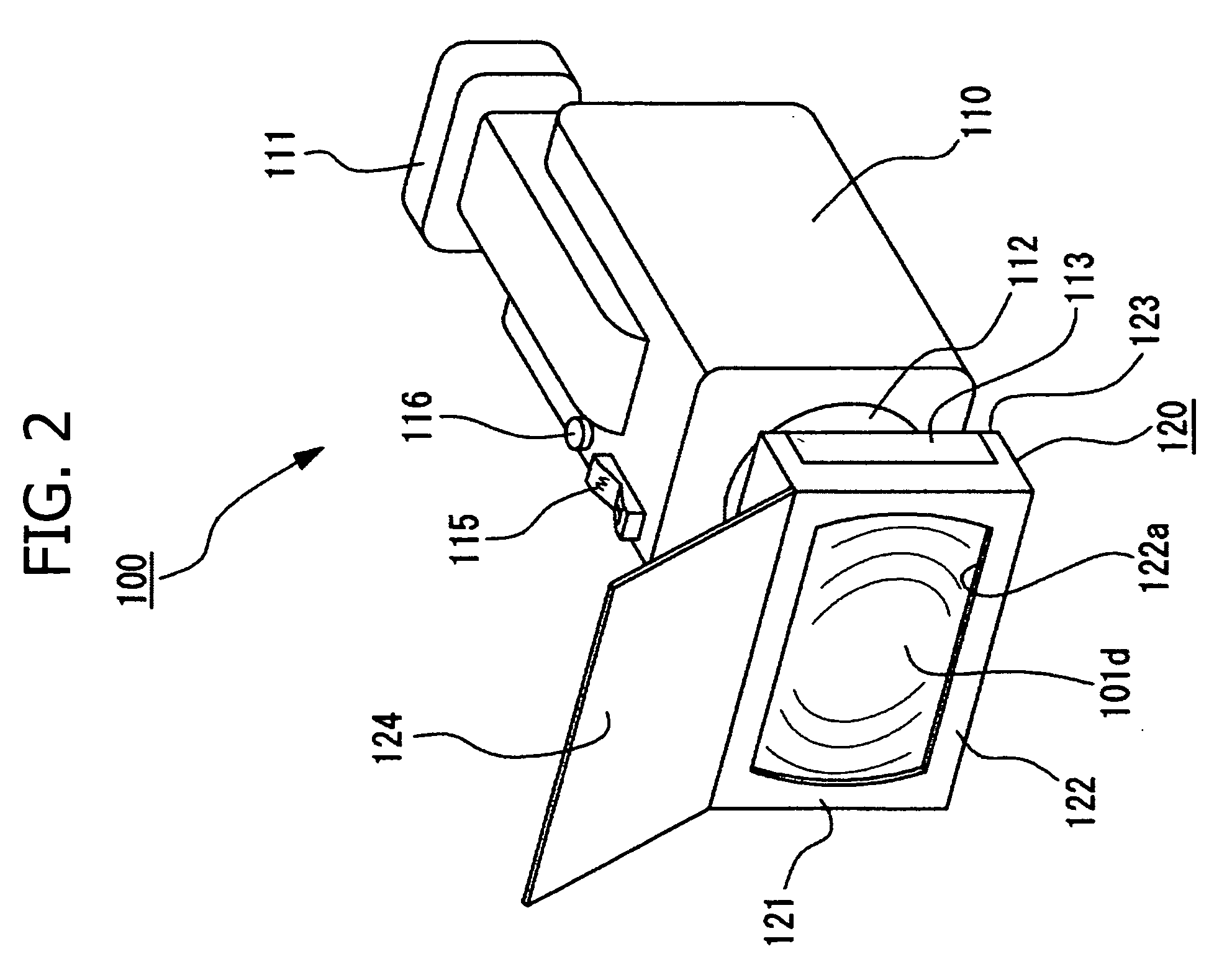 Image-capture apparatus and variable magnification lens