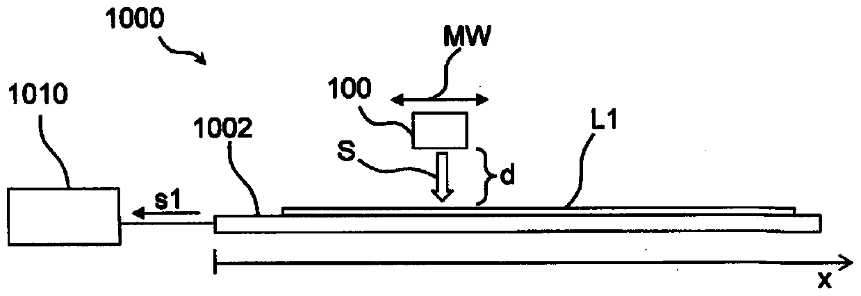 Position sensor, position measuring device and driving method therefor