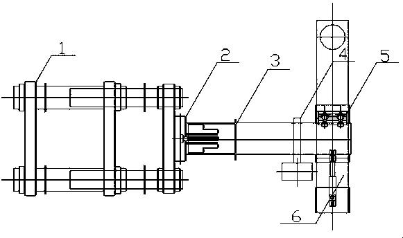 One-step method hot-bending bend device and process