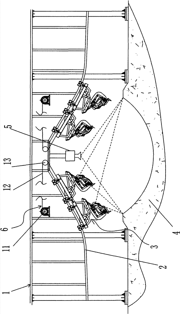 Amusement facility for watching films