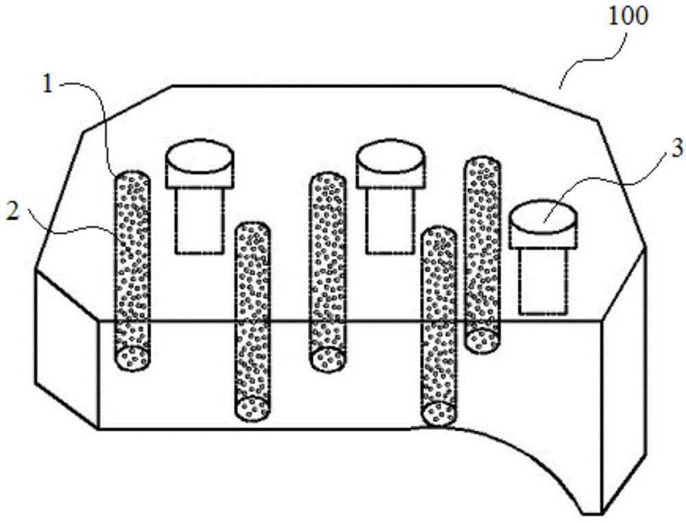 Balance block used for washing machine and washing machine provided therewith
