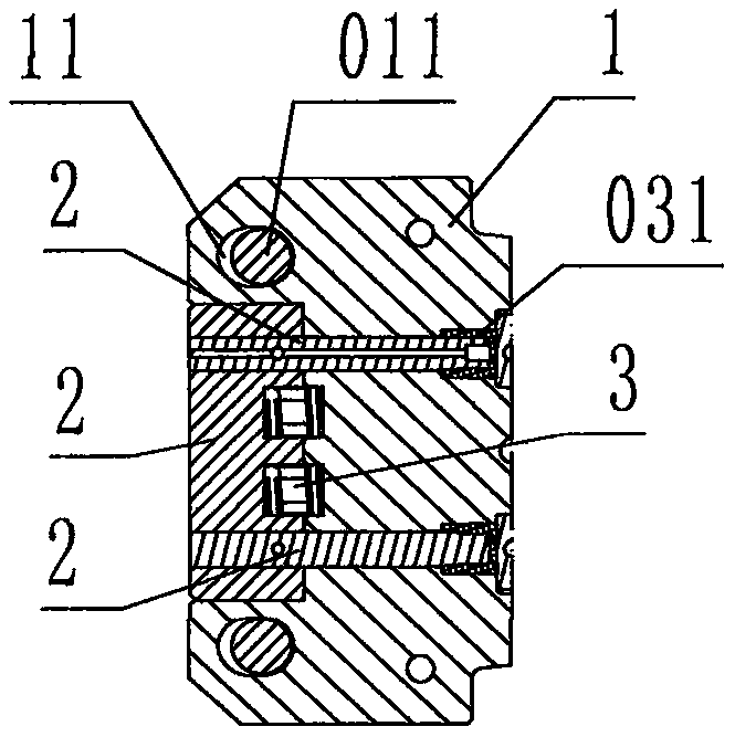 Step-by-step secondary core-pulling demolding device with transverse sliding block for injection mold