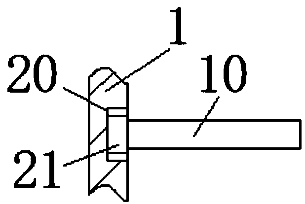 Plate heating and gluing device